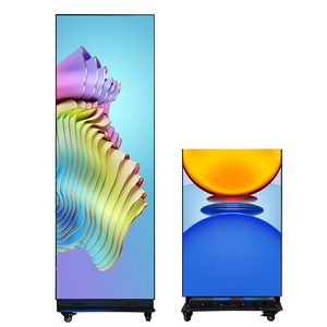 HD siêu mỏng 4G/wifi trong nhà dẫn đứng màn hình Áp phích p1.86 P2 p2.5 dẫn hiển thị gương với chức năng hoạt hình - Product Image 3