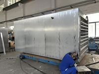 Industriële voedselvriesdroger motor 500kg, 304 roestvrij staal, alles-in-één vacuümdroogmachine voor fruit, koffie JK-FD-50N