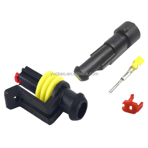 Superseal otomotiv konnektörler 1/<span class=keywords><strong>2</strong></span>/<span class=keywords><strong>3</strong></span>/4/5/6 Pin Amp kadın erkek otomatik mühürlü su geçirmez 282103-1/282104-1/282105-1/282106-1 - Product Image 1