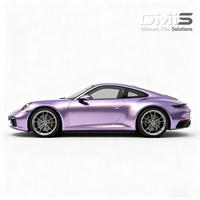 Metal líquido violeta fino mate Sino vinilo revestimiento para coche Color revestimiento para coche