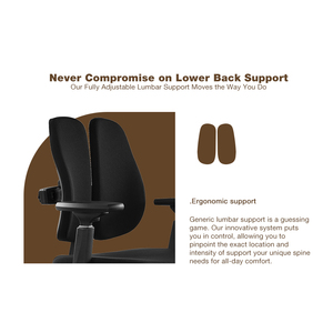 Silla Ejecutiva Ergonómica Moderna Ajustable de Tela, Asiento Cómodo para Oficina, Hogar, Hotel, Venta al Por Mayor - Product Image 3