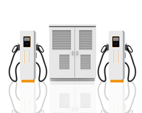 Nouvelle station de recharge rapide pour véhicules électriques DC 480 kW 720 kW, système ultra-rapide commercial CCS2 OCPP 380 V