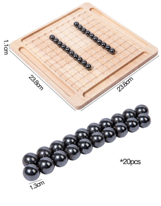 Многофункциональная деревянная Боевая шахматы, обучающая и веселая настольная игра для детей, родителей, развитие логического мышления - Product Image 6