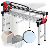 Vente chaude nouvelle découpeuse de carreaux de porcelaine usage domestique machine de découpe de carreaux humides de granit de marbre pour carreaux de coupe de 1200mm