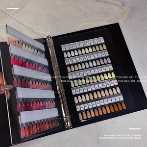 Tablero Magnético para Exhibición de Uñas, Desmontable, Acrílico, con Degradado de Color, para Libro de Muestras, Puntas de Gel de Plástico, Herramienta de Carta de Colores para Salón de Manicura - Product Image 3