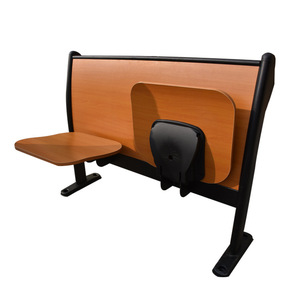 Starlight School <b>Desk</b> Chair Row <b>Solid</b> <b>Wood</b> Tiered Seating For Classroom Use - Product Image 4