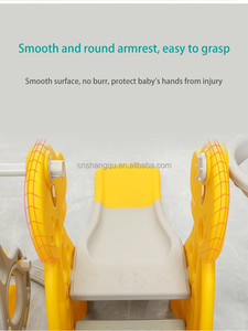 Ensemble de balançoire et toboggan 3 en 1 VSUCH pour enfants, aire de <span class=keywords><strong>jeux</strong></span> intérieure, toboggan multifonctionnel pour enfants et balançoire pratique - Product Image 2