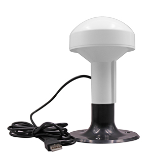 เครื่องรับสัญญาณ GNSS รุ่น BS-57DU Mushroom Head แบบรับสัญญาณสูง พร้อมเสาอากาศเซรามิกขนาด 35 มม. สำหรับ AIS Marine GPS Navigation ยี่ห้อ Beitian - Product Image 1