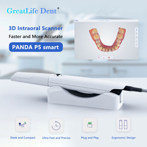 Scanner intra-oral Panda Smart P5 pour la dentisterie ou l'industrie intra-orale ou l'implantologie, certifié CE ISO, <span class=keywords><strong>prix</strong></span> distributeur - Product Image 6