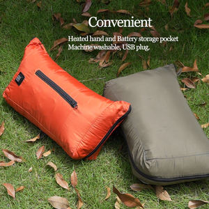 Wholesale 2in1 Outdoor Camping Warmer Thermal 3 Heat Settings Wearable USB <b>Heated</b> <b>Throw</b> <b>Blanket</b> - Product Image 2