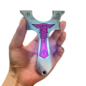 Fionda in Metallo Personalizzata per <span class=keywords><strong>Tiro</strong></span> all'Aperto in Acciaio Inossidabile, Accessori Pratici per il <span class=keywords><strong>Tiro</strong></span> - Product Image 6