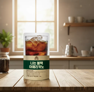 Café Instantáneo Coreano My Pick Americano Negro Premium en Barra, Café Tostado Oscuro Intenso, Suministro al por Mayor para Oficina y Hogar - Product Image 1