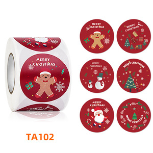 Rollo de Pegatinas Adhesivas de Vinilo Impermeables con Forma Personalizada para Embalaje de Regalos del Día de San Valentín y Decoración Artesanal - Venta al por Mayor - Product Image 2