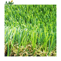 Gazon synthétique AAG, tapis d'herbe artificielle pour jardin intérieur et extérieur, gazon artificiel pour la décoration murale et le ski, fabriqué à l'usine de Guangzhou