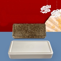 Boîte alimentaire moderne en mélamine pour barbecue, chauffable et étanche, compatible lave-vaisselle, en plastique de qualité alimentaire pour pique-nique et déjeuner (vente en gros)
