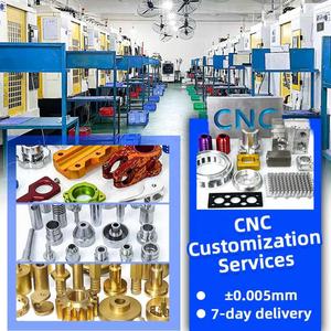 บริการงานโลหะ CNC ชิ้นส่วนประกอบโลหะ งานกัด งานกลึง งานต้นแบบขนาดเล็ก คุณภาพสูงจากจีน บริการงานโลหะ CNC - Product Image 5