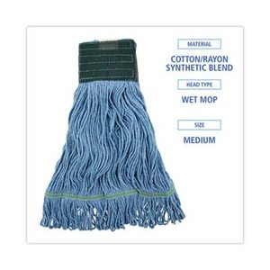 BWK400MBC-Microfiber <b>Mop</b> Kit Loop-End Handle Drying Function Aluminum Pole for Floor Water Cleaning Rectangle <b>Triangle</b> Patters - Product Image 3