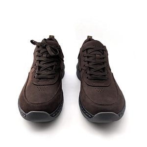 Al Aire Libre marrón oscuro Nubuck cuero correr caminar correr deporte impermeable peso ligero absorbente de sudor senderismo <span class=keywords><strong>escalada</strong></span> hombres zapato - Product Image 2