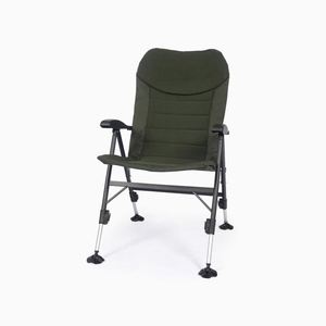 Chaise de loisirs tout-terrain de style européen en Oxford 600D avec cadre en fer réglable, dossier pliable, chaise de pêche durable - Product Image 1