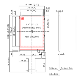 Giao hàng nhanh st7789v2 LCD module 2.4 inch 4-line SPI thường Trắng TFT hiển thị 3.3V - Product Image 4