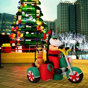 Décoration de noël personnalisée, <span class=keywords><strong>renne</strong></span> de père noël, <span class=keywords><strong>moto</strong></span> d'extérieur, cour, nouveauté - Product Image 2