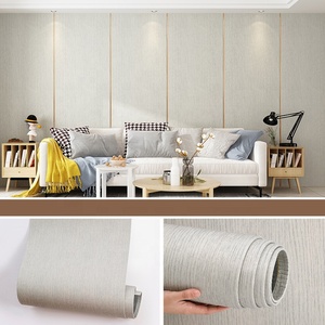 Grano de madera engrosado autoadhesivo impermeable PVC pared tela gabinetes <span class=keywords><strong>armario</strong></span> mesas reacondicionamiento XPE espuma pared pegatina - Product Image 4