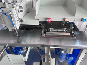 Máquina de Coser Industrial Totalmente Automática para Colocar Bolsillos en Jeans, Pantalones Casuales y Ropa de Trabajo - Product Image 4