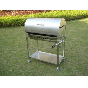 Griglia Rotante per Pollo di Alta Qualità in <span class=keywords><strong>Acciaio</strong></span> Inox da 30KG con Coperchio - Product Image 1