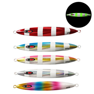 Señuelo de Pesca Jigging Yj-Aquahunter de 200g, Cebo Artificial para Pesca en Agua Salada de Alta Mar, Aparejos de Pesca - Product Image 2
