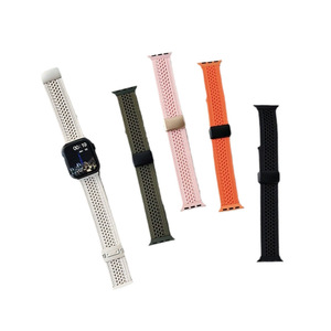 <span class=keywords><strong>Bracelet</strong></span> magnétique tressé en nylon pour <span class=keywords><strong>Apple</strong></span> <span class=keywords><strong>Watch</strong></span> Series 10 9 <span class=keywords><strong>8</strong></span> 7 SE Ultra 2ème génération 49mm, compatible 46 45 42 41mm, pour hommes et femmes - Product Image 1