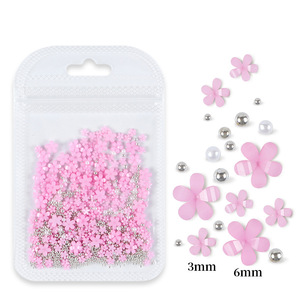 Colorido <span class=keywords><strong>resina</strong></span> flor <span class=keywords><strong>uñas</strong></span> blanco rosa joyería cuentas DIY Nail Art decoración 3D acrílico <span class=keywords><strong>flores</strong></span> <span class=keywords><strong>para</strong></span> <span class=keywords><strong>uñas</strong></span> - Product Image 4