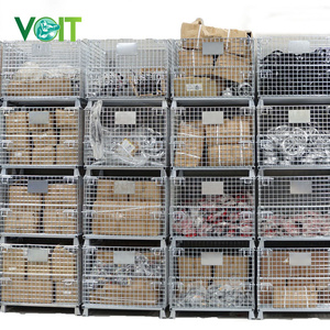 Tùy Chỉnh Nhà Máy Trực Tiếp Mạ Kẽm Đóng Mở Lưu Trữ Xếp Chồng Kim Loại Lưu Trữ Giỏ - Product Image 6