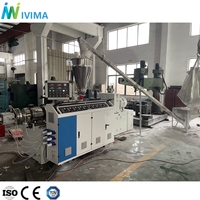 Nouvelle ligne de production automatique de profilés PVC pour fenêtres, système à double vis conique co-rotative pour usine de fabrication de bâtiments haut de gamme