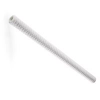 Filtre ménager 1micron 5 microns 10 pouces 20 pouces, élément filtrant pour purificateur d'eau en coton PP soufflé