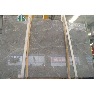 HDSTONE, losa de mármol gris Emperador Herms de plata pulida personalizable para comedor, cocina, Hotel, escalera decorativa para suelo de pared - Product Image 5