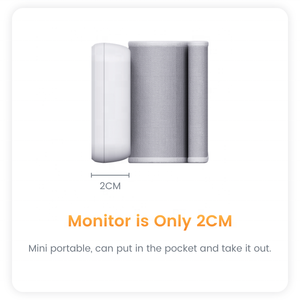 TRANSTEK 가정용 손목 혈압 의료기기 BP 모니터 휴대용 손목 혈압 기계 - Product Image 4