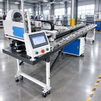 Machine de rivetage électrique avec alimentation automatique des rivets, pour composants de grille d'aération, machine intégrée de perçage et de rivetage CNC