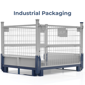 Gabbia Metallica Pieghevole per Magazzino |   Grado Industriale |   Vino Rosso, Ricambi Auto, Supermercati e Abbigliamento Sono Tutti Adatti - Product Image 1