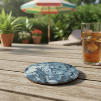 Sous-verres et dessous de plat en céramique modernes, personnalisés, imperméables, absorbants, résistants aux rayures, aux taches d'huile et à la chaleur, écologiques