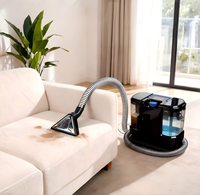 Nettoyeur de tapis portable à vapeur, aspirateur électrique, pulvérisation d'eau froide pour canapé