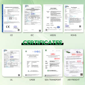 حزمة بطارية ليثيوم أيون مخصصة بحالة صلبة HV كثافة طاقة عالية 300 واط/كجم للطائرات بدون طيار UAV/ - Product Image 4