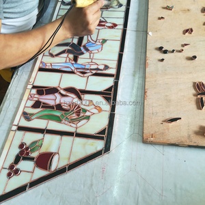 Oferta Especial: Lámpara de Billar Tiffany de 55 Pulgadas, Directo de Fábrica, Forma Rectangular, para Hogar, Bar, Comedor, con 6 Luces - Product Image 5