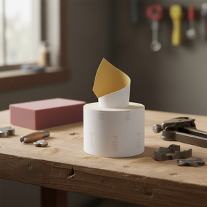 กระดาษทรายม้วนแบบลอกออกได้ Fervi สำหรับงานขัดแบบหล่อลื่นในตัว ขนาด P150 ผลิตในอิตาลี รุ่น RSA115/25/320 - Product Image 3