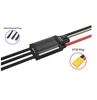 Contrôleur de vitesse ZTW Mantis G2 ESC 85A/105A/125A 3-8S 6V/74V/84V SBEC 8A pour avion RC, aéronef à voilure fixe, ventilateur à conduit EDF