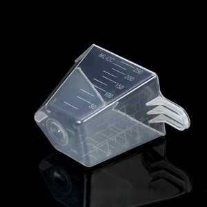 छोटे पैमाने पर 8 औंस 125g/250 मिली क्षमता पीप सामग्री के साथ बड़े प्लास्टिक बीकर - Product Image 3