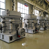 Concasseur à cône à cylindres hydrauliques multiples pour installation complète de concassage de pierres
