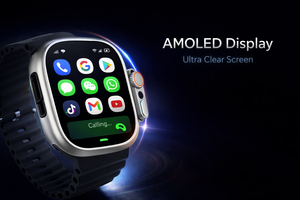 Высококачественные умные часы AMOLED с <span class=keywords><strong>Bluetooth</strong></span>-звонками, GPS, мониторингом здоровья и водонепроницаемостью IP67 - Product Image 3