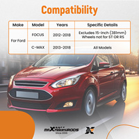 Kit de Suspensión MaXpeedingrods, 12 Brazos de Control Delanteros, Rótulas y Terminales de Dirección para Ford Focus/C-MAX 2012-2018