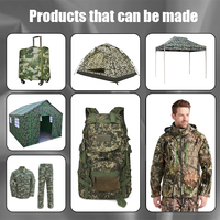Fournisseur d'usine 100 Polyester imperméable Camouflage imprimé pu enduit Camo Softshell tissu pour vêtements de plein air