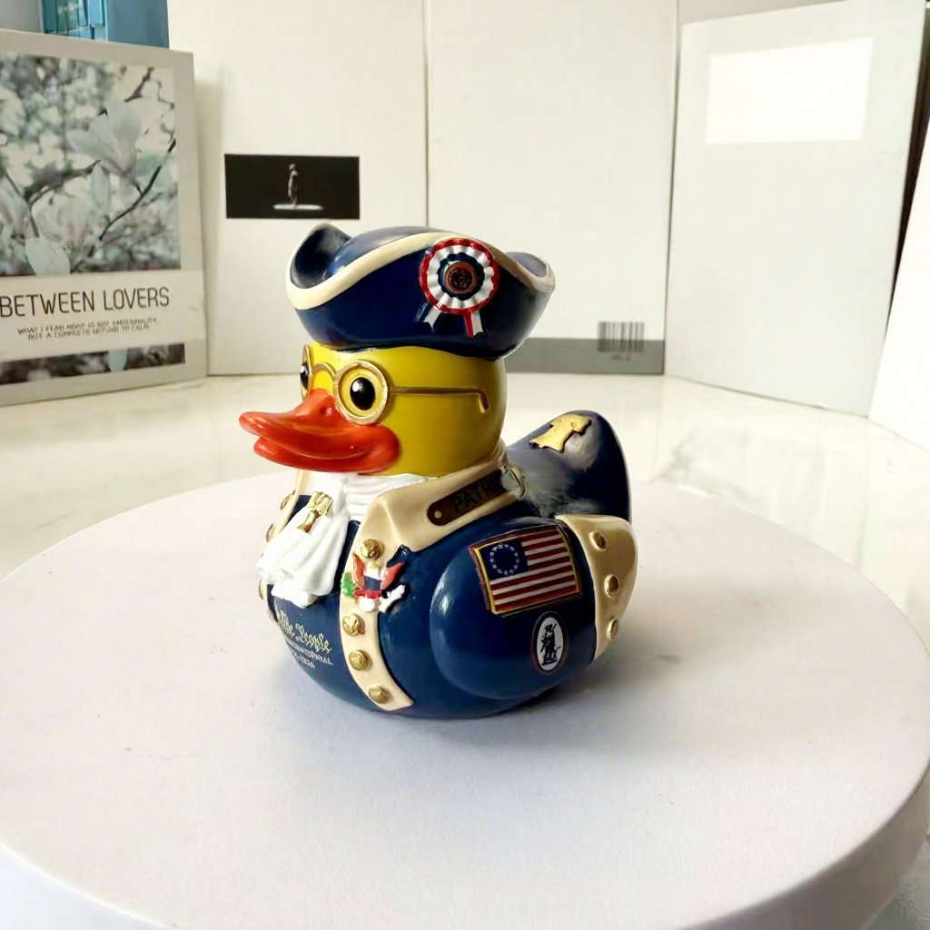 Nouveau canard avec chapeau